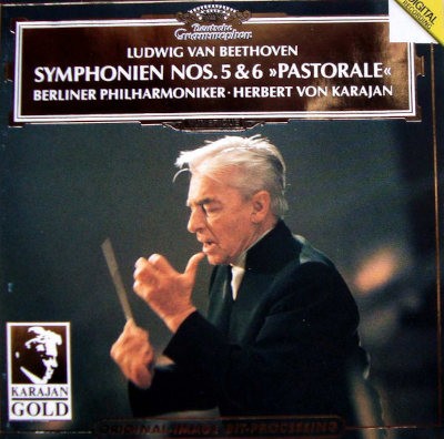 Ludwig van Beethoven / Berlínští filharmonici, Herbert Von Karajan - Symphonien Nos. 5 & 6 "Pastorale" (Edice 1993)