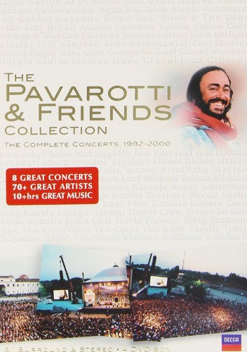 Luciano Pavarotti & Friends - Pavarotti & Friends Collection (4DVD, 2002) 