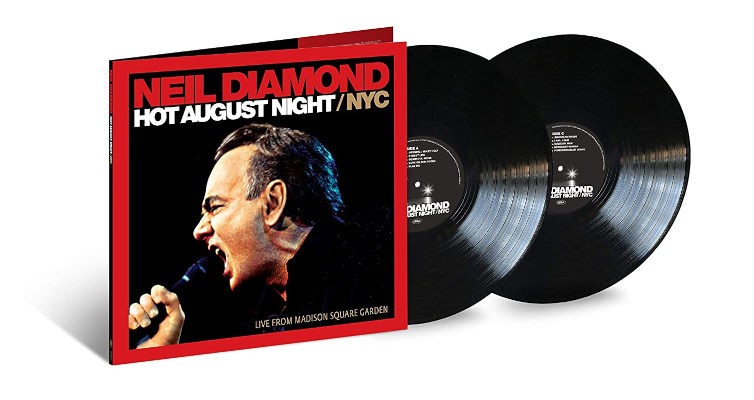 Neil Diamond - Hot August Night / NYC Live From Madison Square Garden (Reedice 2020) - Vinyl