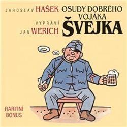 Jaroslav Hašek / Jan Werich - Osudy dobrého vojáka Švejka /MP3 MP3 AUDIOKNIHA