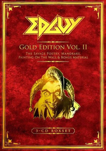 Edguy - Gold Edition Vol. II (3CD, 2010) DVD OBAL