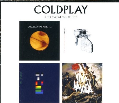 Coldplay - 4 CD Catalogue Set/4 Řadová alba 