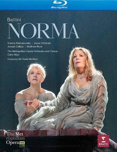 Vincenzo Bellini - Norma - Met Live Recording (Blu-ray, 2018) 