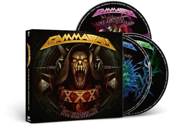 Gamma Ray - 30 Years - Live Anniversary (Digipack, 2021) /2CD+DVD