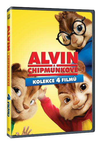 Film/Rodinný - Alvin a Chipmunkové kolekce 1.-4. (4DVD)