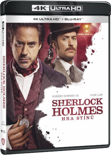 Film/Akční - Sherlock Holmes: Hra stínů (2BD, UHD+BD)