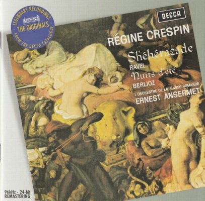 Régine Crespin, L'Orchestre De La Suisse Romande, Ernest Ansermet - Shéhérazade / Nuits D'eté (Edice 2006)