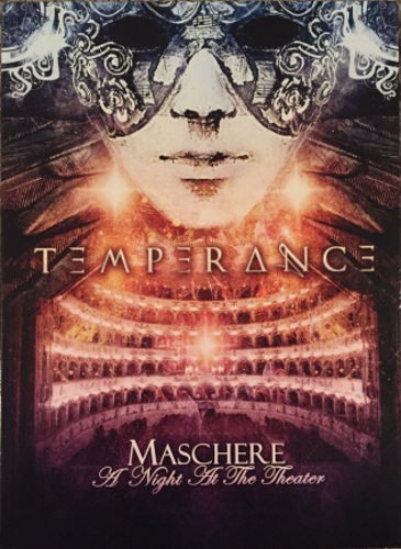 Temperance - Maschere - A Night At The Theater (DVD+CD, 2017) DVD OBAL