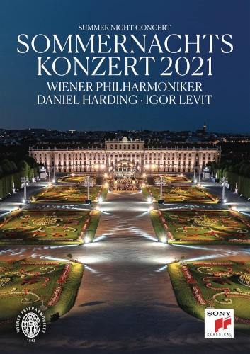 Vídenštní filharmonici / Daniel Harding, Igor Levit - Koncert letní noci 2021 (DVD, 2021)