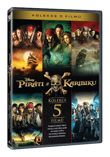 Film/Dobrodružný - Piráti z Karibiku kolekce 1.-5. (5DVD)