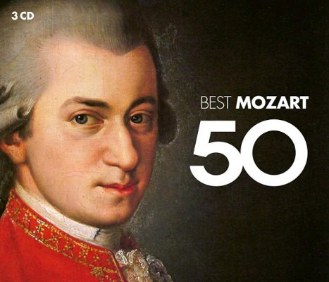 Wolfgang Amadeus Mozart - 50 Best Mozart (3CD, 2019)