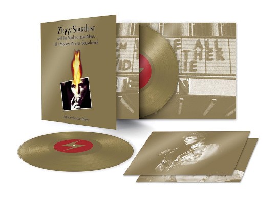 David Bowie - Ziggy Stardust and The Spiders From Mars: The Motion Picture (50th Anniversary Edition 2023) - Limited Gold Vinyl