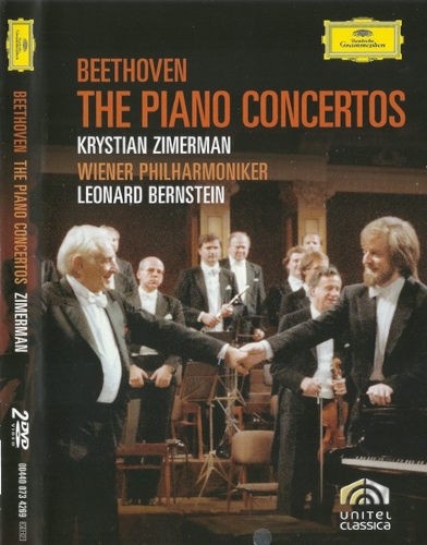 Krystian Zimerman, Vídenští Filharmonici, Leonard Bernstein - Beethoven - The Piano Concertos (2007) /2DVD