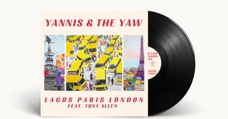 Yannis & The Yaw feat. Tony Allen - Lagos Paris London (EP, 2024) - Indie Black Vinyl