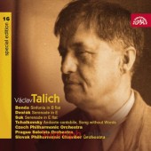 Česká filharmonie, Václav Talich - Benda: Sinfonia in B / Dvořák & Suk: Smyčcové serenády / Čajkovskij: Andante cantabile (2007)