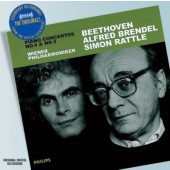 Ludwig van Beethoven / Alfred Brendel, Simon Rattle, Vídenští filharmonici - Klavírní koncerty č. 4 & 5 / Piano Concertos No. 4 & No. 5 (2008)