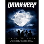 Uriah Heep - Living The Dream (CD+DVD+T-Shirt, 2018) /Limited Fanbox DVD OBAL