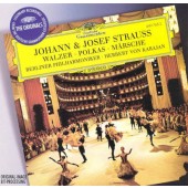 Johann Strauss, Josef Strauss / Berlínští filharmonici, Herbert Von Karajan - Walzer - Polkas - Märsche (Edice 1997)