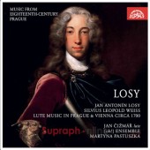 Jan Čižmář, oh! Ensemble, Martyna Pastuszka - Losy, Weiss: Loutnová hudba v Praze a Vídni circa 1700. Hudba Prahy 18. století (2024) KLASIKA