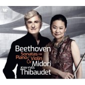 Ludwig Van Beethoven / Midori, Jean-Yves Thibaudet - Sonáty pro housle a klavír - Komplet (2022) /3CD