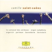 Camille Saint-Saëns / Leonard Bernstein, Daniel Barenboim, Itzhak Perlman - Panorama: Saint-Saëns - Symphony No. 3, Piano Concerto No. 2, Carnival of the A (2001) /2CD