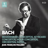 Johann Sebastian Bach / Jean-Francois Paillard - Brandenburg Concertos Keyboard Violin Concertos Orchestral Suites (2024) /15CD BOX