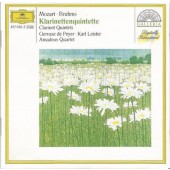 Gervase De Peyer, Karl Leister, Amadeus Quartet - Mozart, Brahms - Klarinettenquintette (1993)