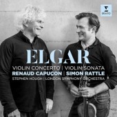 Edward Elgar / Renaud Capucon, Sir Simon Rattle, London Symphony Orchestra - Houslový koncert, Sonáta / Violin Concerto, Sonata (2021)