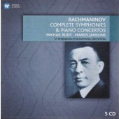 Sergej Rachmaninov / Mikhail Rudy, Mariss Jansons - Complete Symphonies & Piano Concertos (2014) /5CD