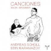 Andreas Scholl, Edin Karamazov - Canciones: Bach - Brouwer (2021)