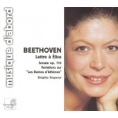 Ludwig Van Beethoven / Brigitte Engerer - Lettre A Élise / Sonate Op.110 / Variations Sur "Les Ruines D'Athènes" (Edice 2000)