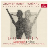 Ondřej Šindelář, Sergio Azzolini, Risonanza Praga - Duality / Zimmermann, Vaňhal - Bassoon Concertos (2026)