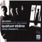 Johannes Brahms / Quatuor Ebene, Akiko Yamamoto - String Quartet No. 1 / Piano Quintet (2009)