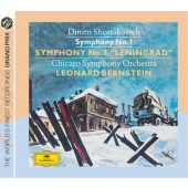 Chicago Symphony Orchestra, Leonard Bernstein - Symphony No. 1, Symphony No. 7 "Leningrad" / Symfonie č. 1 a 7 (2CD, Edice 2008)